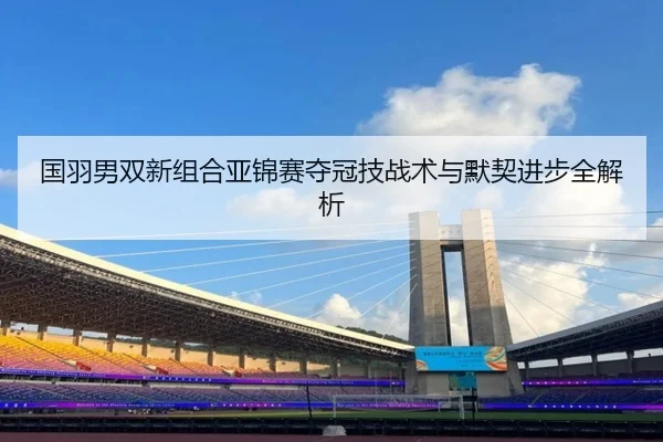 国羽男双新组合亚锦赛夺冠技战术与默契进步全解析